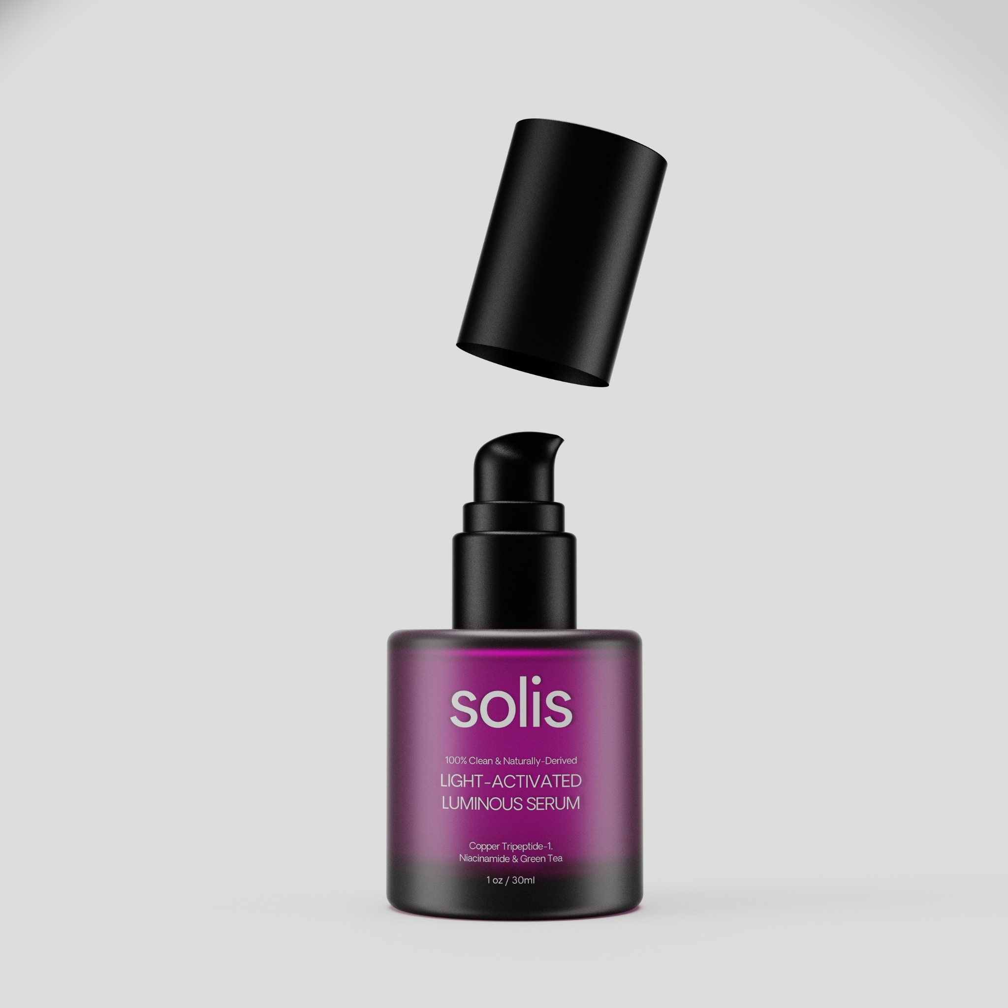 Light-Activated Luminous Serum