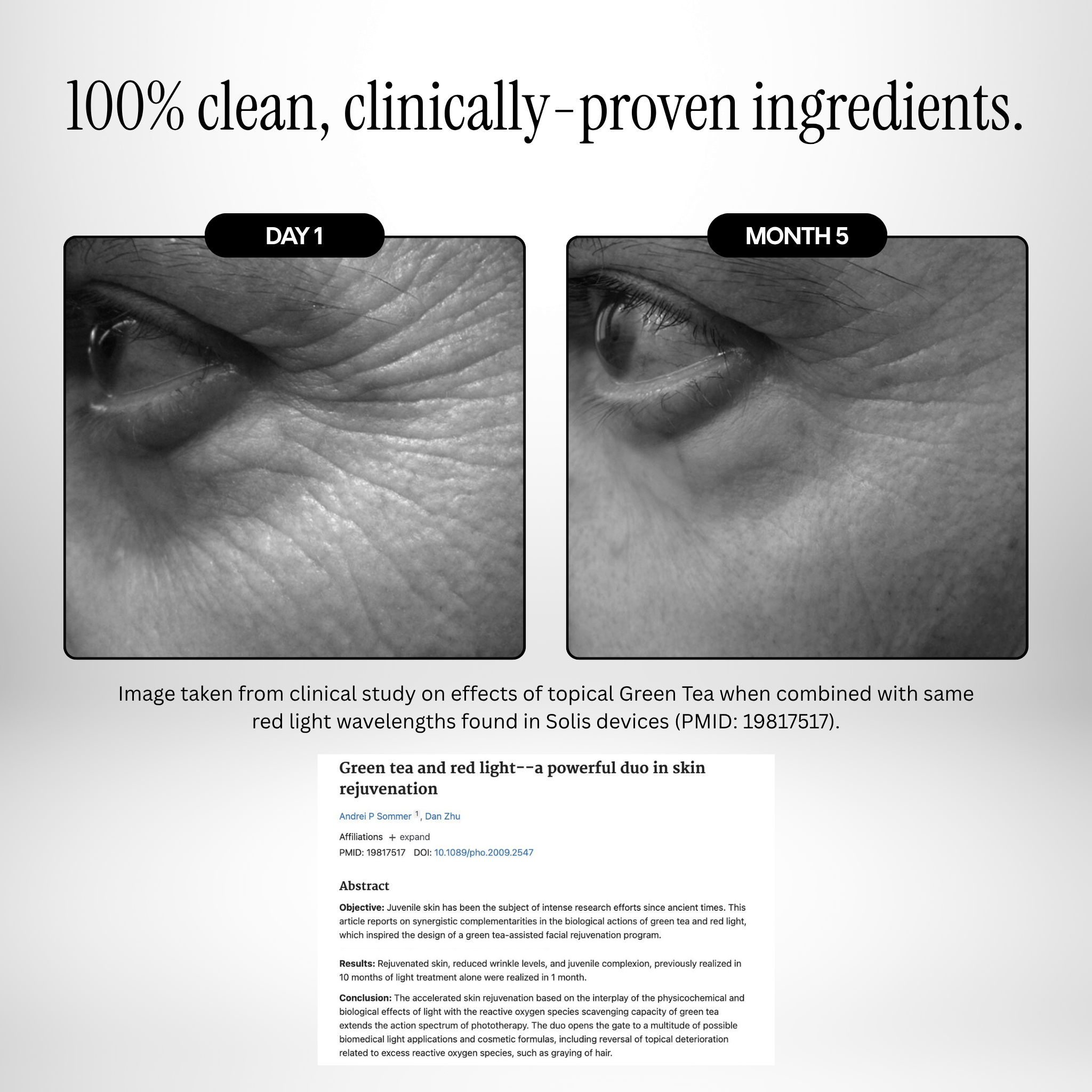 Light-Activated Luminous Serum