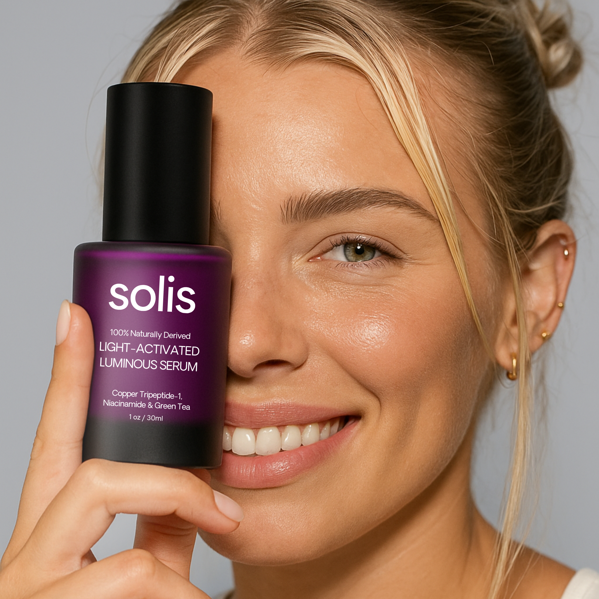 Light-Activated Luminous Serum