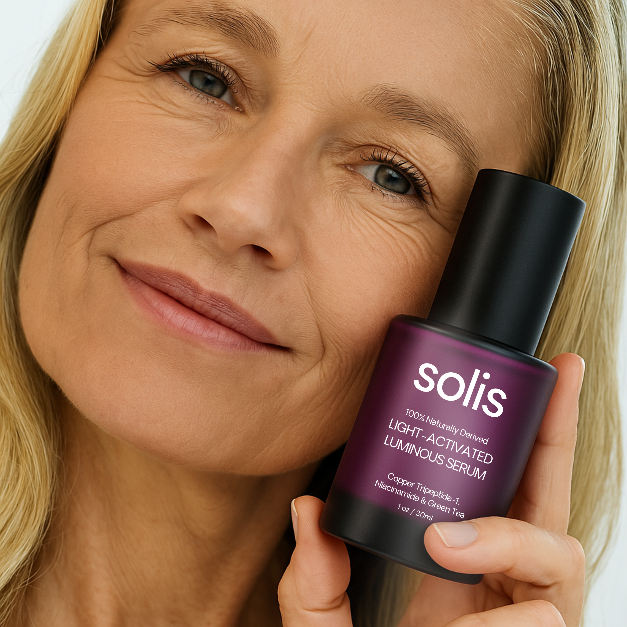 Light-Activated Luminous Serum