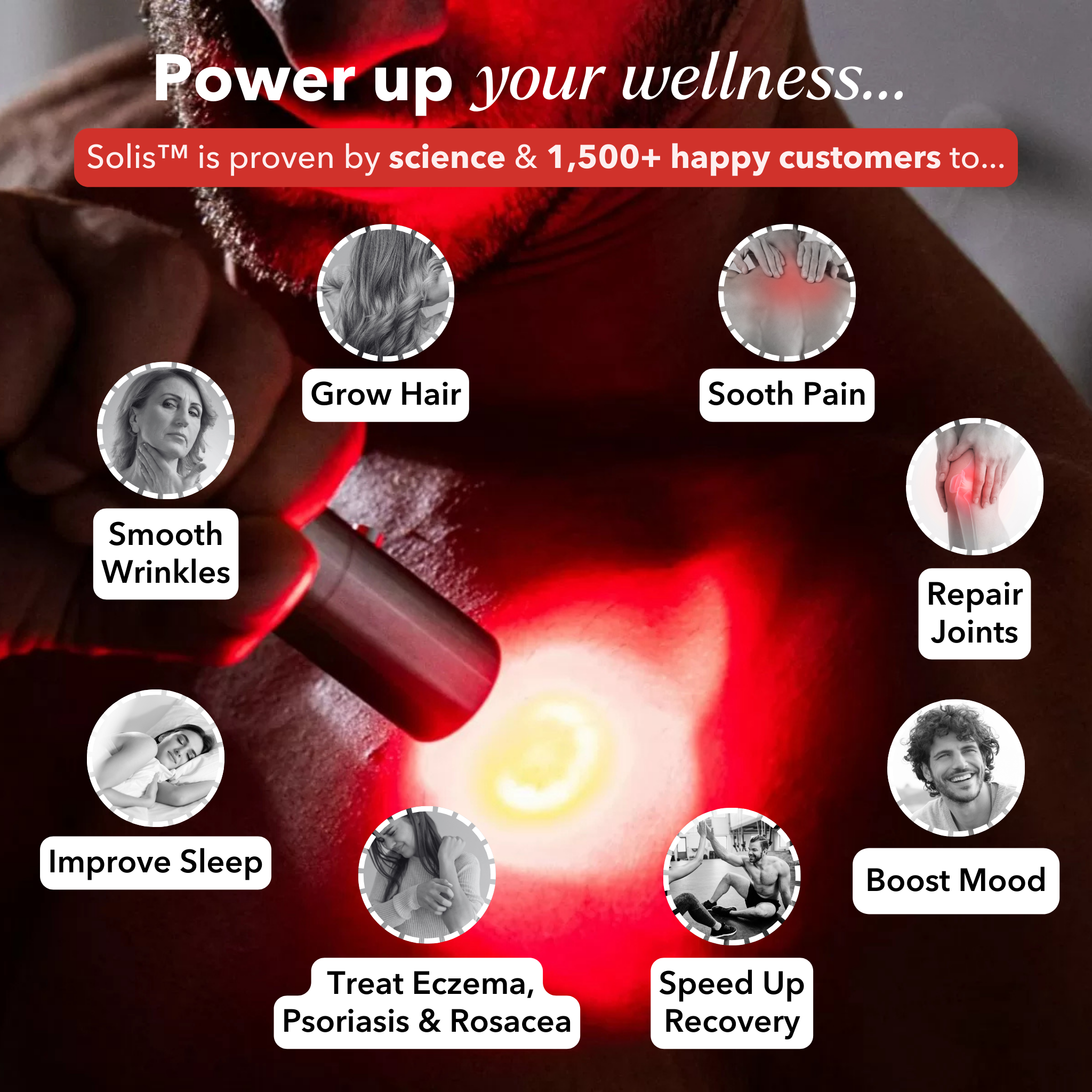 Swift SPOT Red Light Therapy Torch